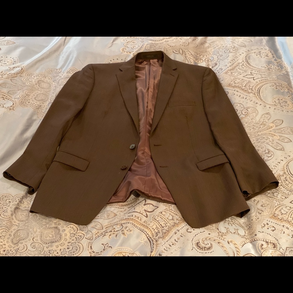 Calvin Klein brown 44R Blazer in great condition